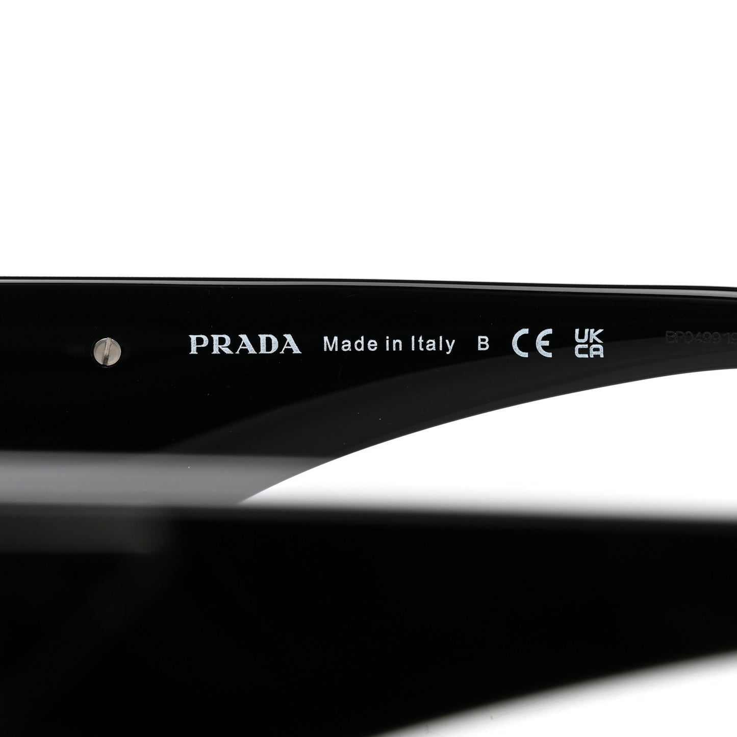 Acetate Symbole Sunglasses SPR 14Z Black