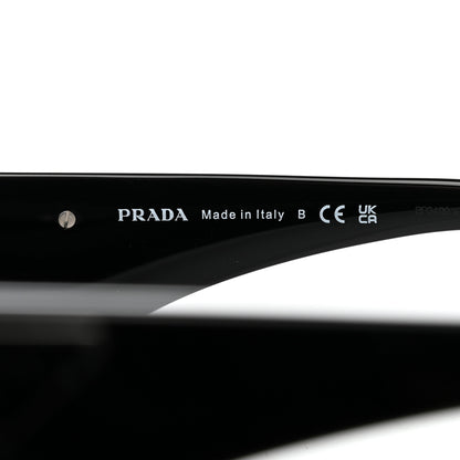 Prada Acetate Symbole Sunglasses SPR 14Z Black 6 of 7