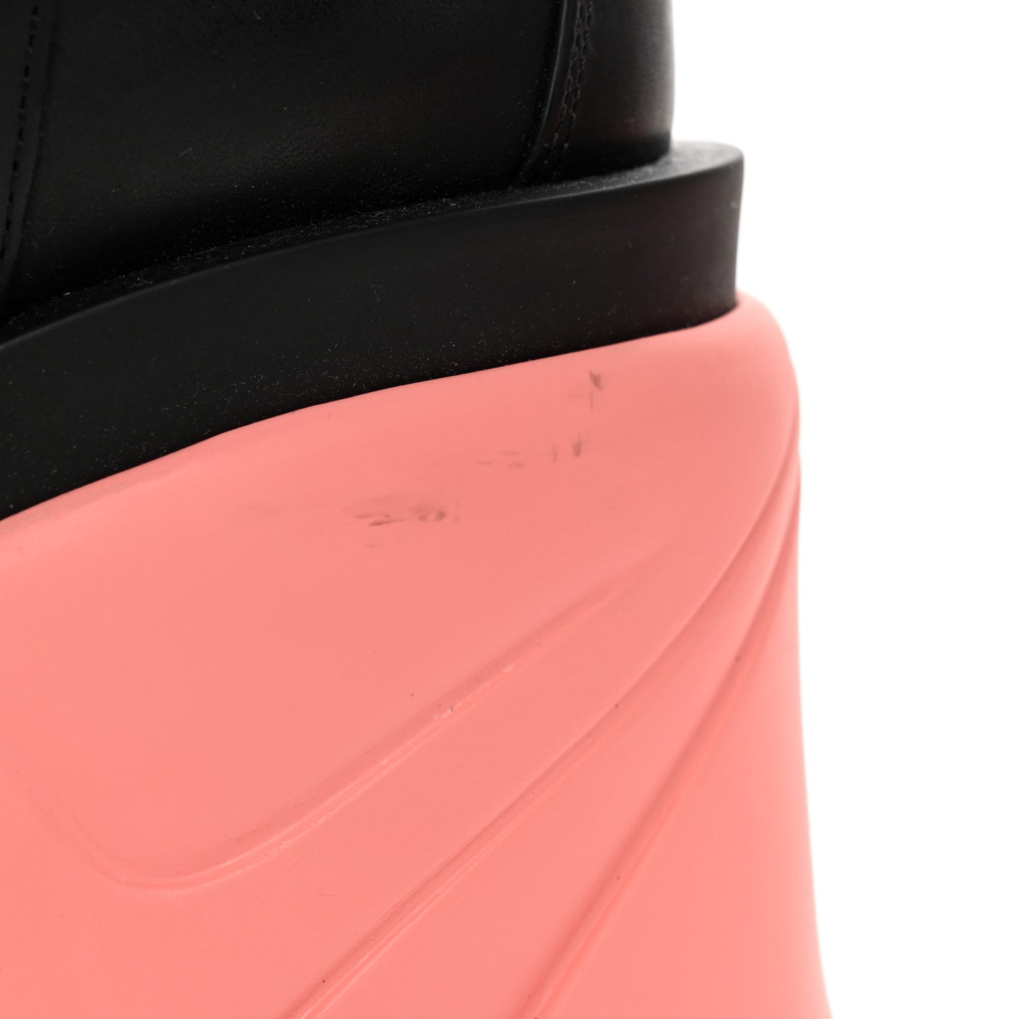 Calfskin The Flash Chelsea Boots 37 Black Flamingo