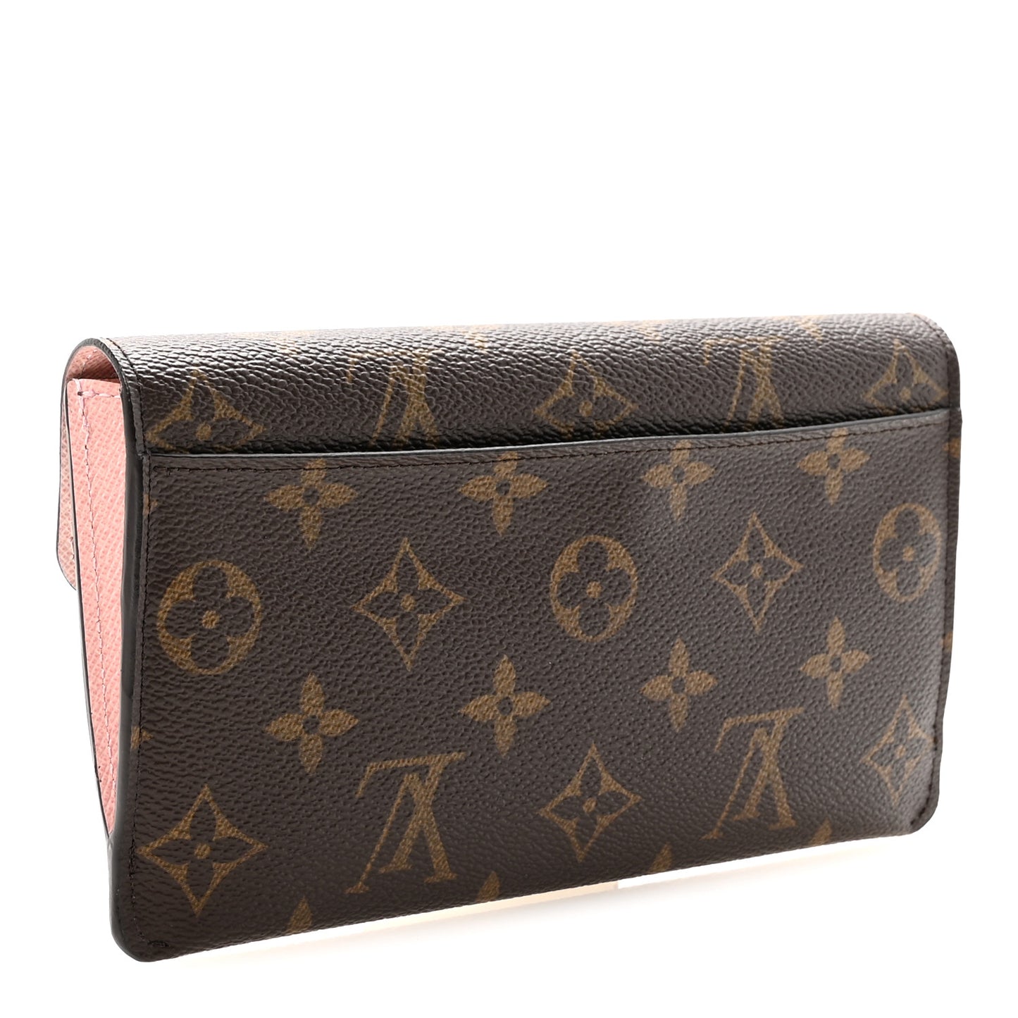 Monogram Jeanne Wallet Rose Ballerine