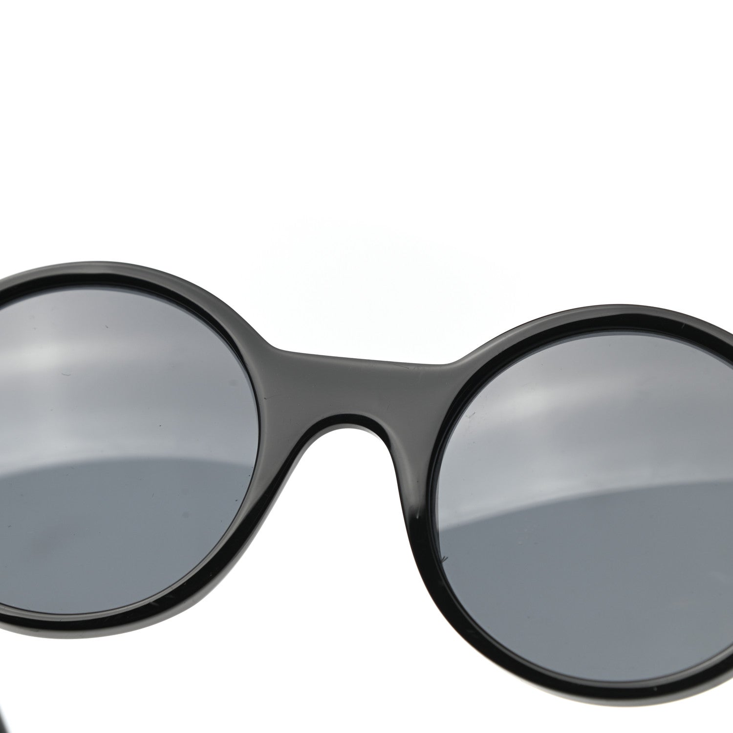 Celine Acetate Round Sunglasses CL41434/S Black 7 of 12