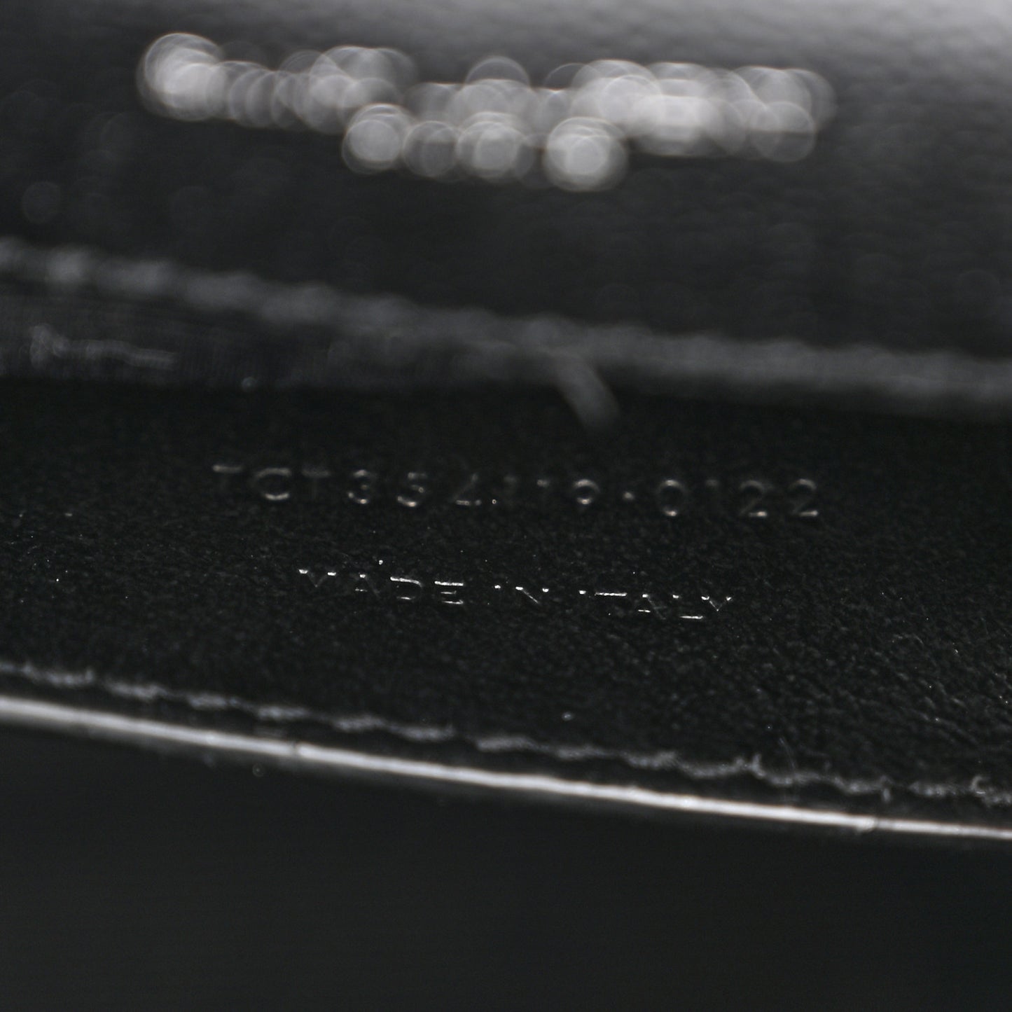 Smooth Calfskin Medium Classic Monogram Kate Tassel Satchel Black