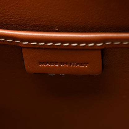 Celine Smooth Calfskin Houndstooth Nano Luggage Tan 7 of 11