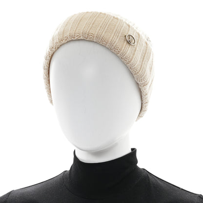 Louis Vuitton Wool Cashmere Shiny Malletage Hat Beige 2 of 5