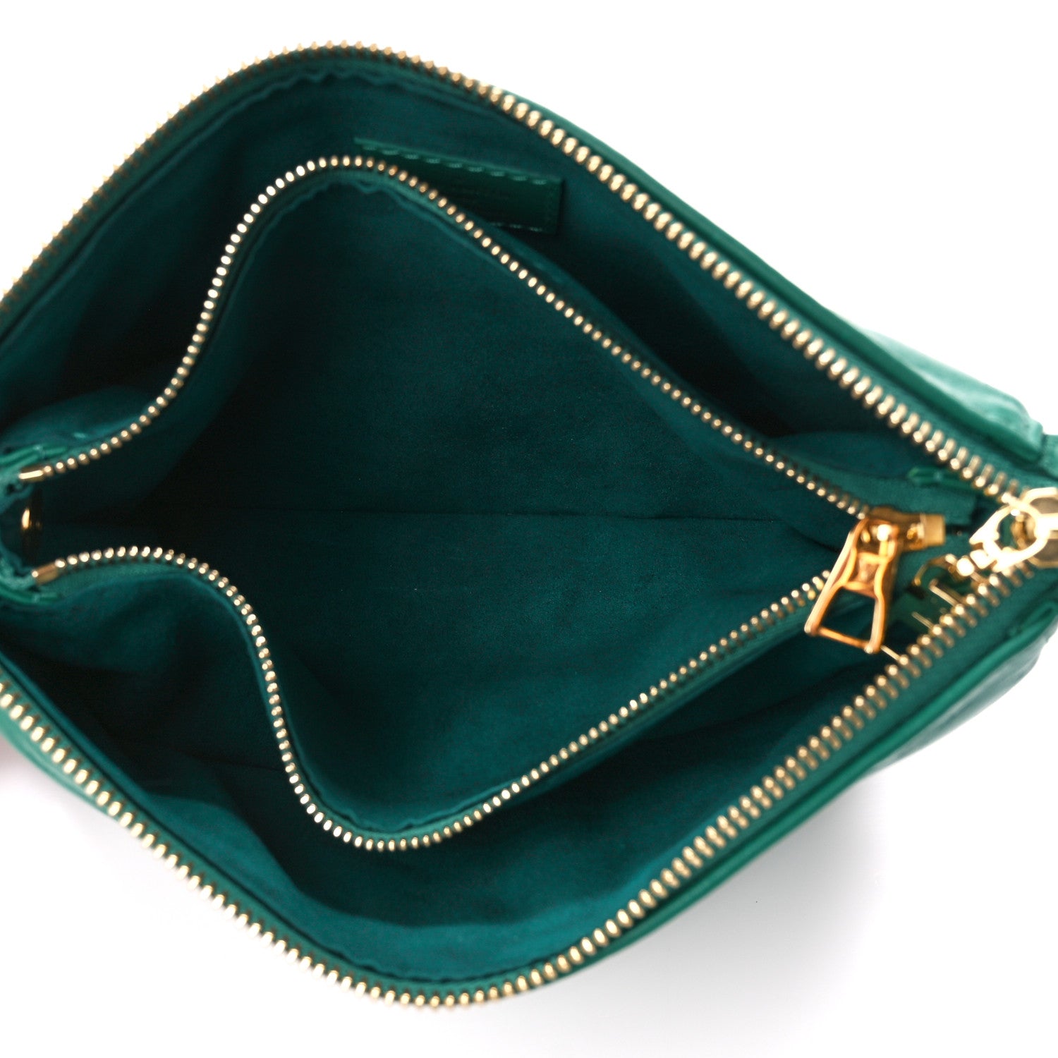 Louis Vuitton Lambskin Embossed Monogram Coussin BB Emeraude 5 of 9