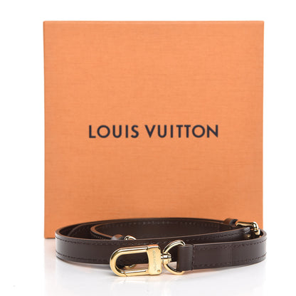 Louis Vuitton Calfskin 16mm Adjustable Shoulder Strap Brown 4 of 4
