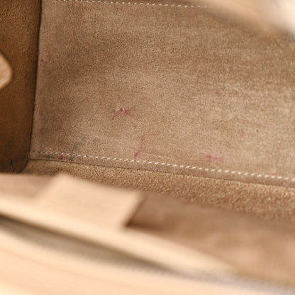 Celine Drummed Calfskin Nano Luggage Dune 19 of 26