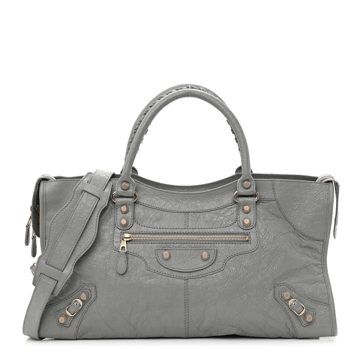 Balenciaga Agneau Giant Gold 12 Hardware Part Time Gris Haussmannien 1 of 11