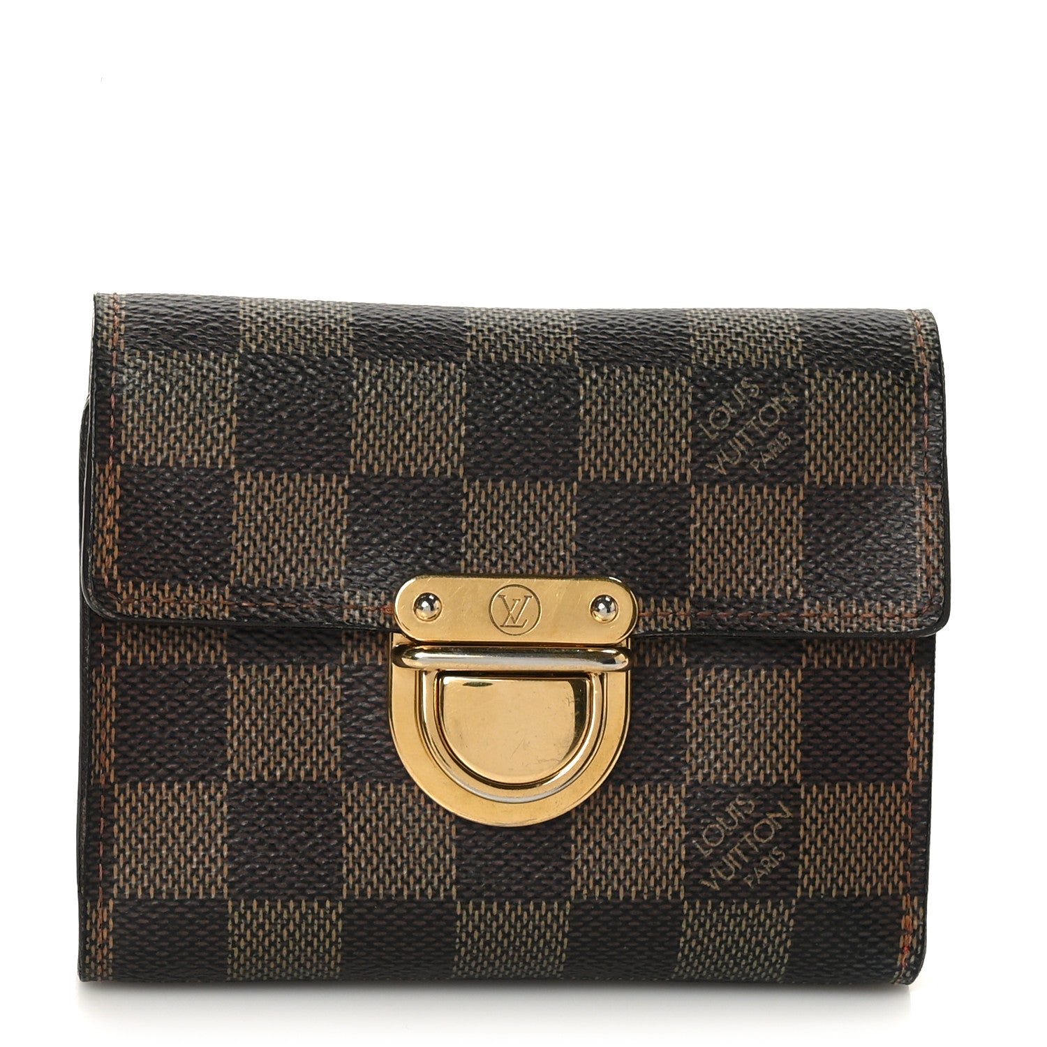 Louis Vuitton Damier Ebene Koala Compact Wallet 1 of 6