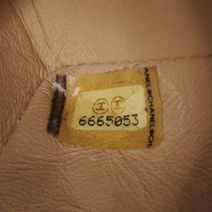 Chanel Lambskin Patent East West Chocolate Bar Flap Beige 8 of 9