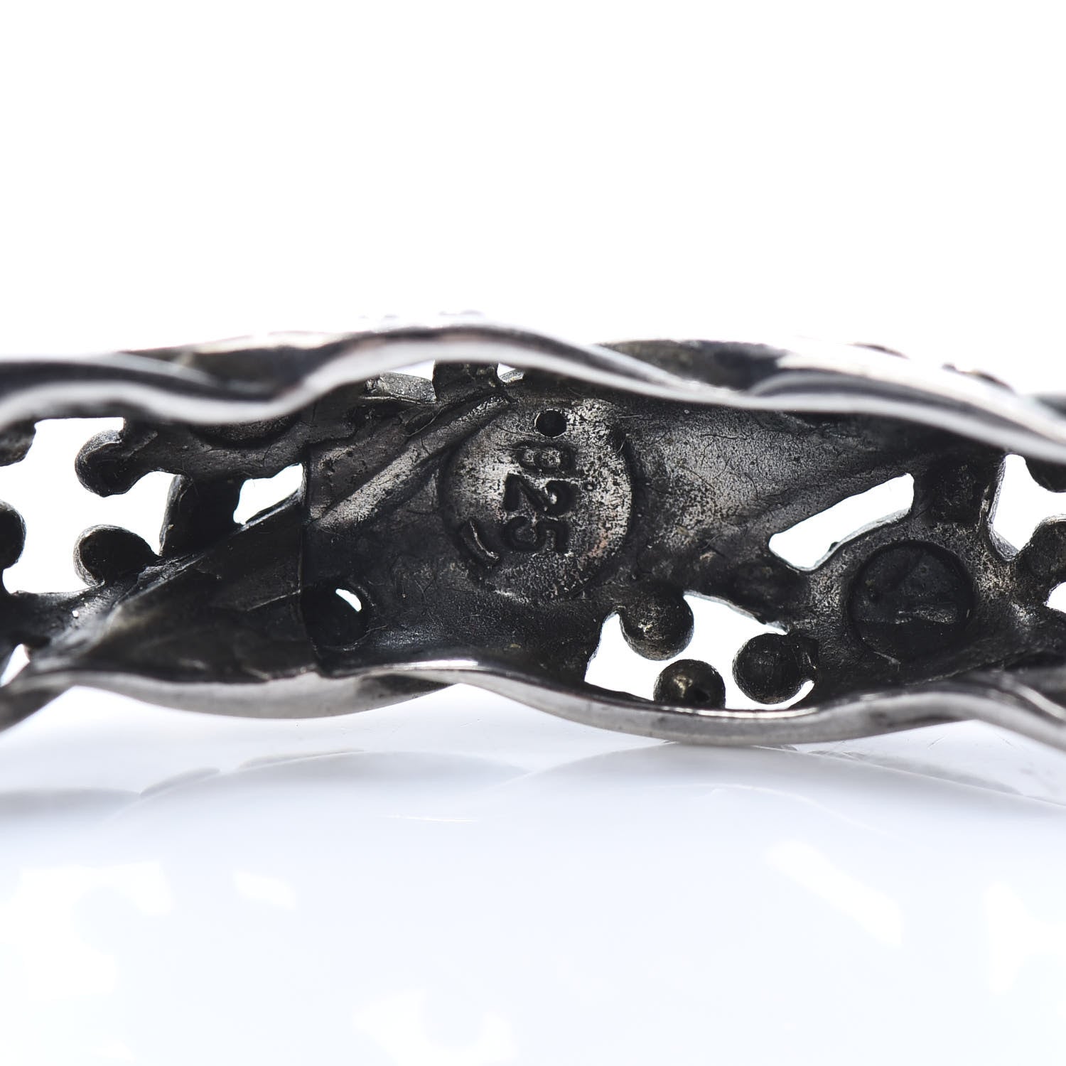 John Hardy Sterling Silver 18K Yellow Gold Dots Hoop Earrings 6 of 7