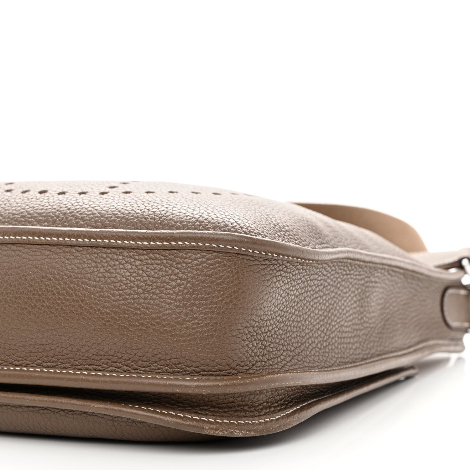 Hermes Taurillon Clemence Evelyne III PM Etoupe 10 of 11