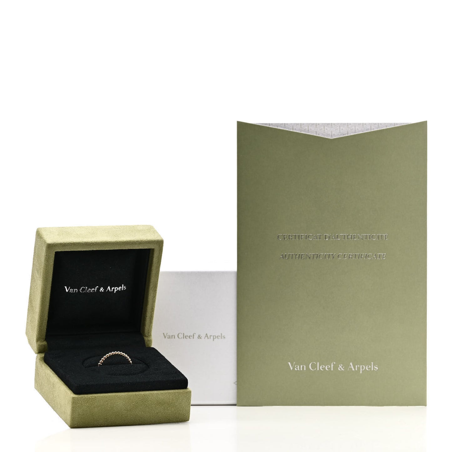 18K Yellow Gold Small Perlee Ring 51 5.75