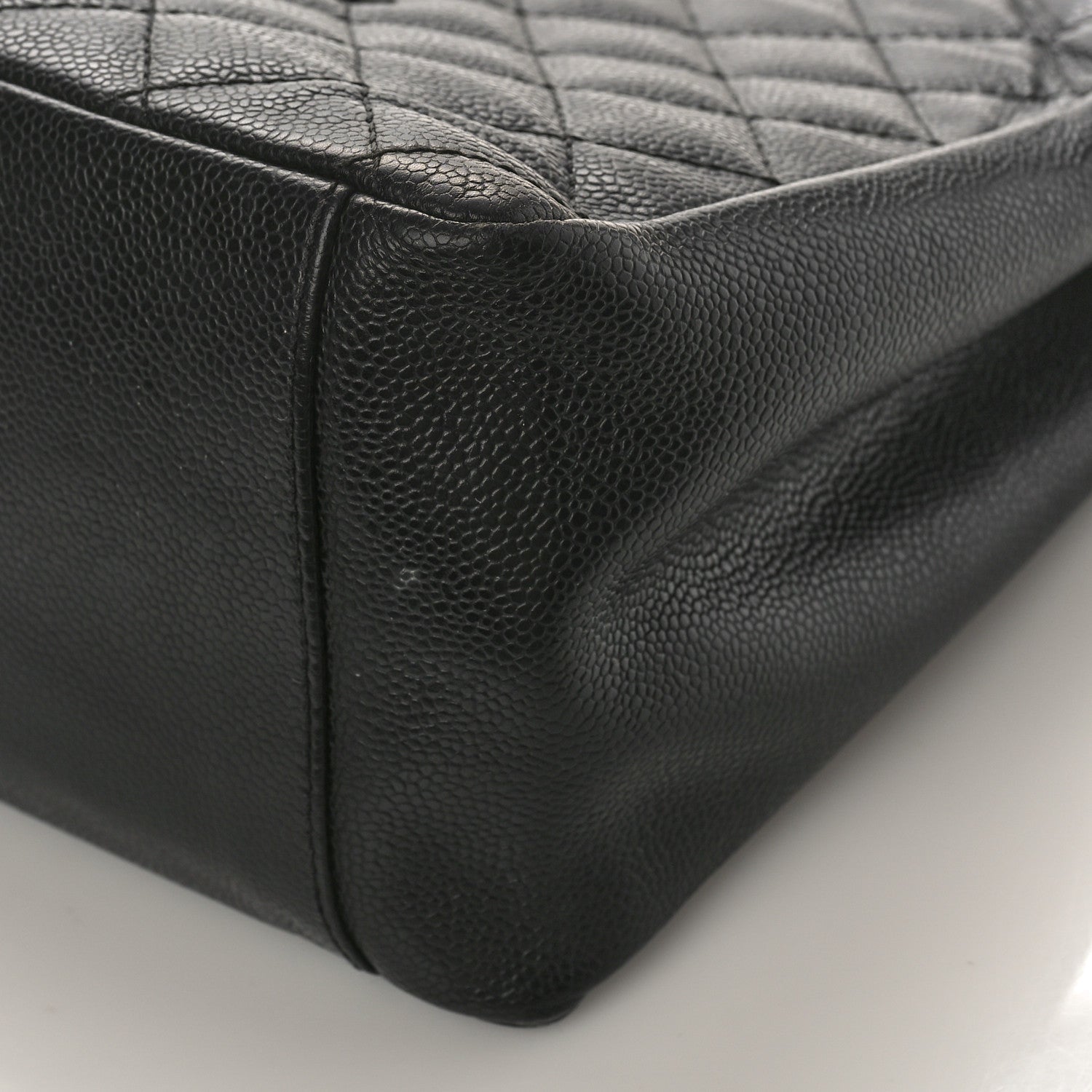Chanel Caviar Quilted Grand Shopping Tote GST Black 8 of 9