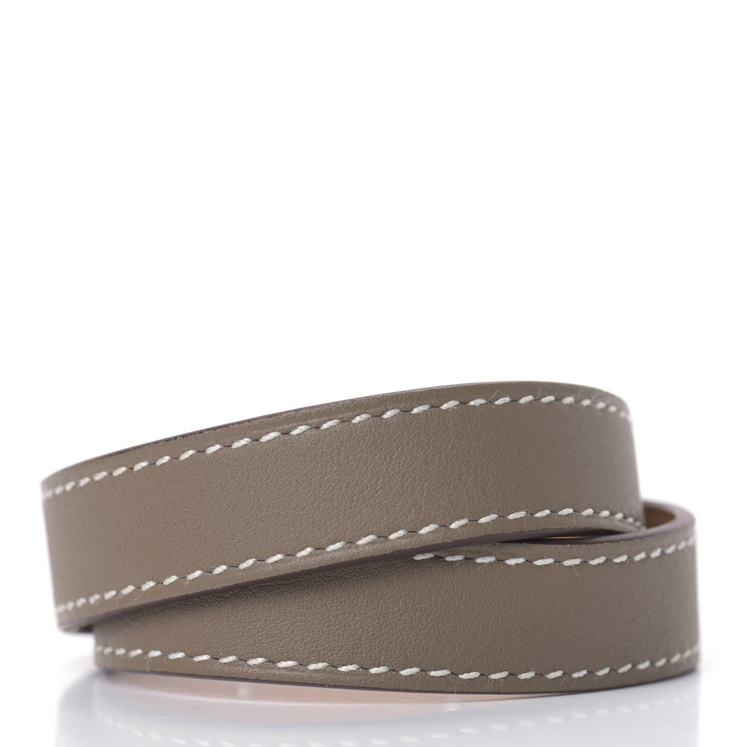 Hermes Swift Kelly Double Tour Bracelet T1 Etoupe 3 of 5