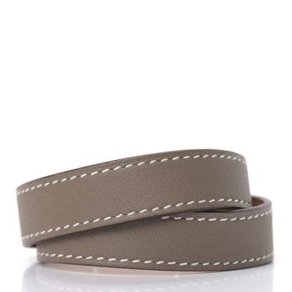 Hermes Swift Kelly Double Tour Bracelet T1 Etoupe 3 of 5