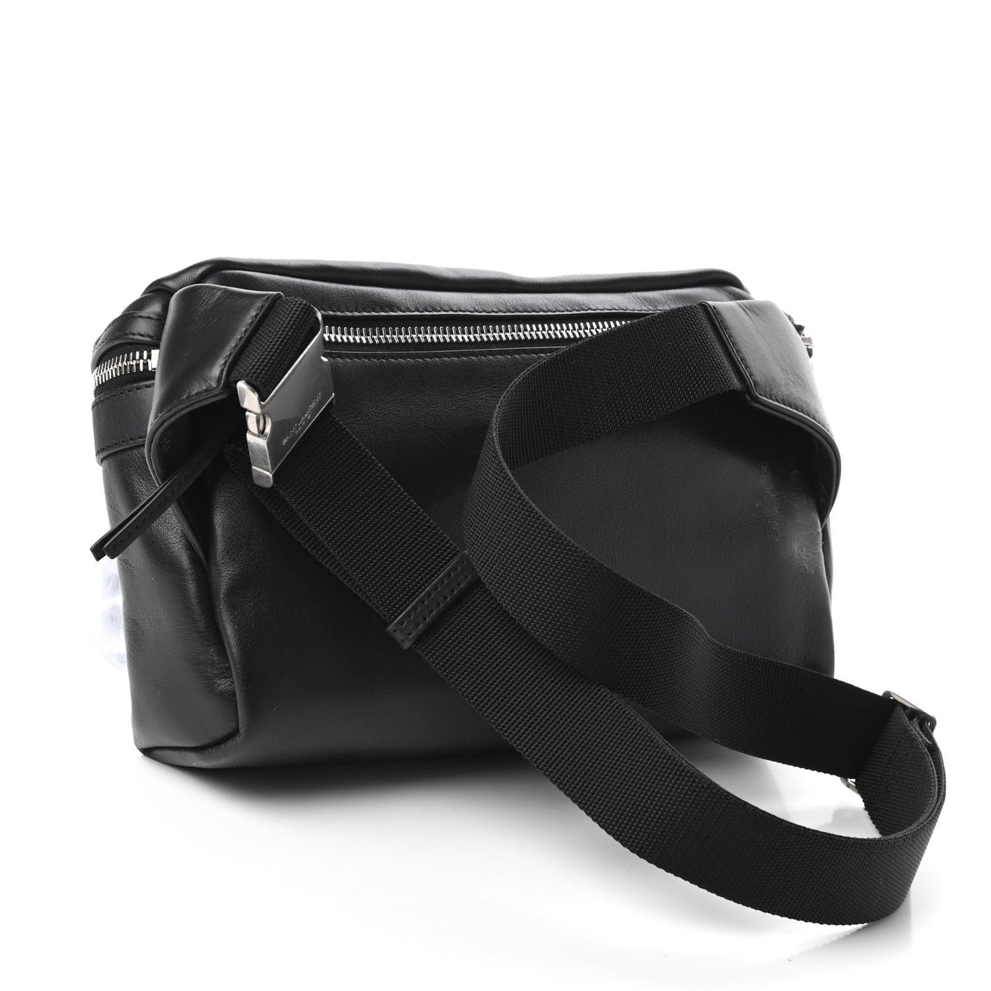 Calfskin City Belt Bag Black