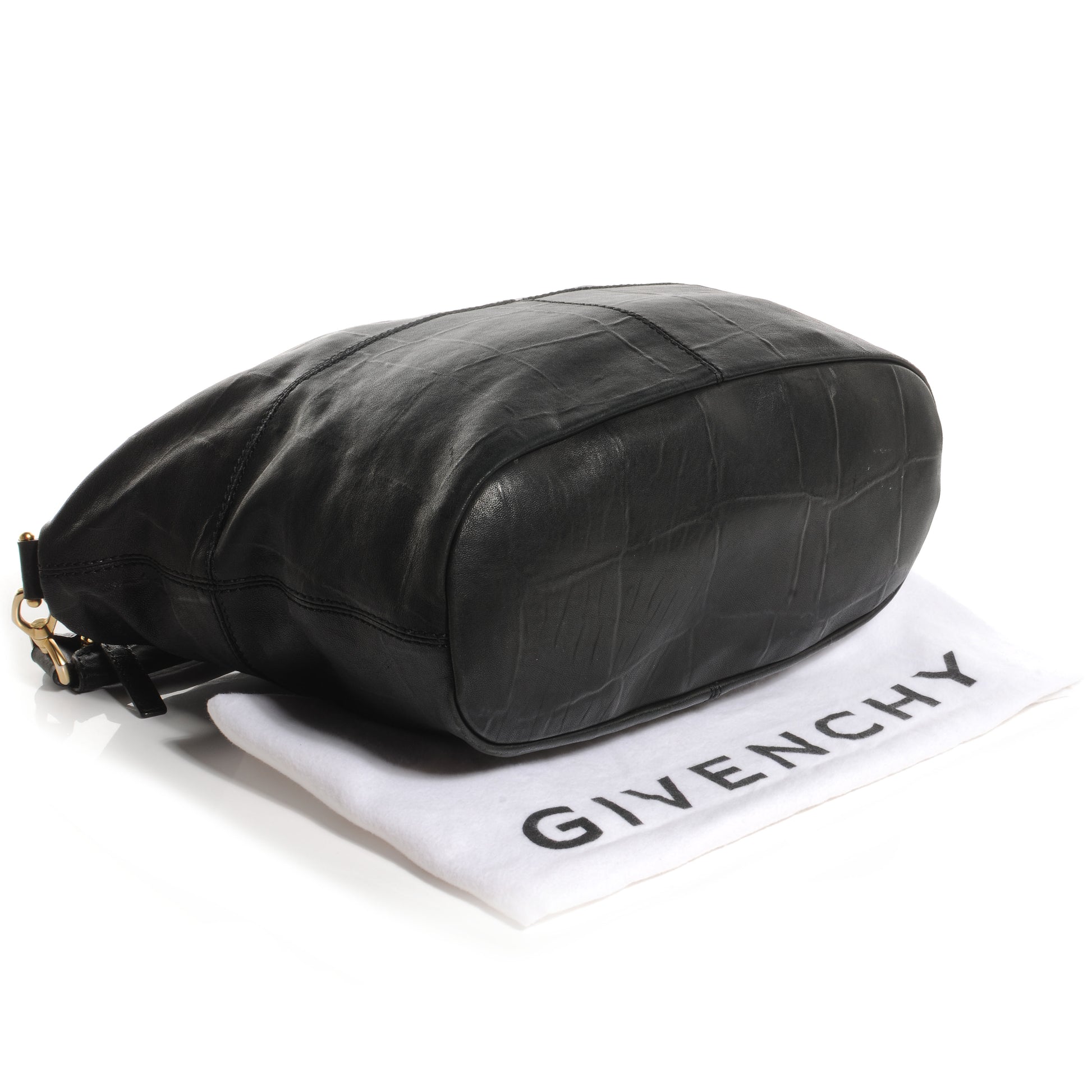 Givenchy Wrinkled Lambskin Medium Nightingale Black 4 of 8