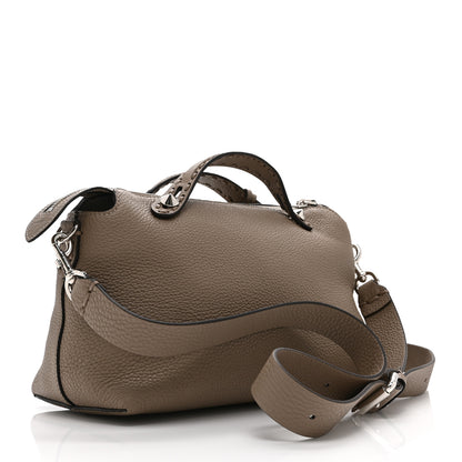 Fendi Cuoio Romano Selleria Medium By The Way Boston Bag Grey 3 of 10