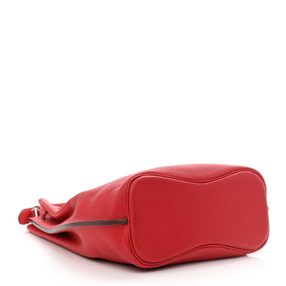 Hermes Togo So Kelly 26 Rouge Casaque 6 of 12