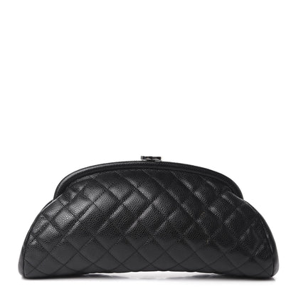 Chanel Caviar Quilted Timeless Clutch Black 1 of 13
