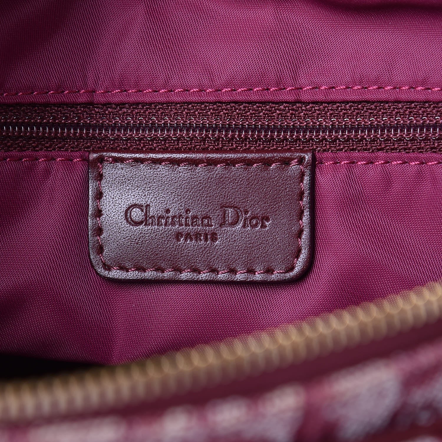 Christian Dior Monogram Messenger Bordeaux 6 of 13