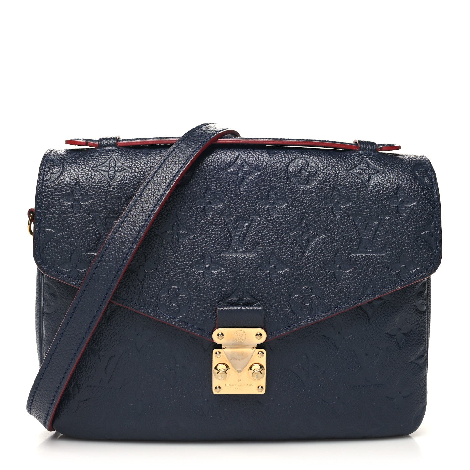 Louis Vuitton Empreinte Pochette Metis Marine Rouge 1 of 11