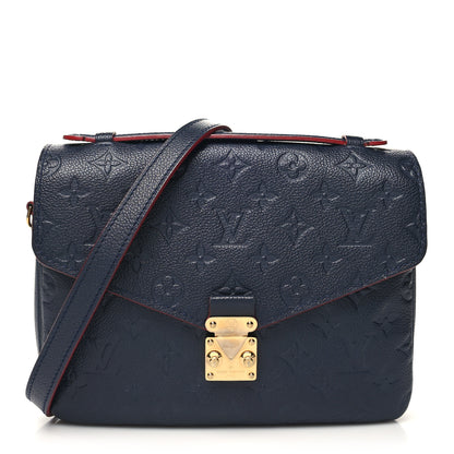 Louis Vuitton Empreinte Pochette Metis Marine Rouge 1 of 11