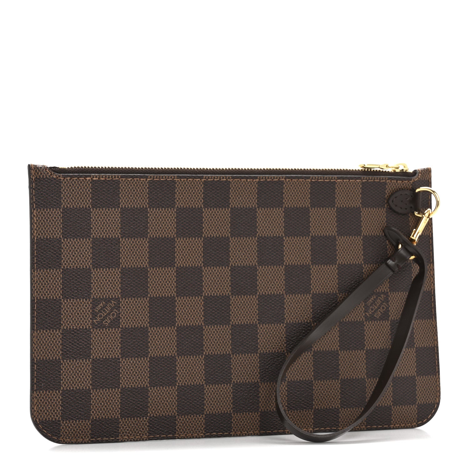 Louis Vuitton Damier Ebene Neverfull MM GM Pochette 3 of 8