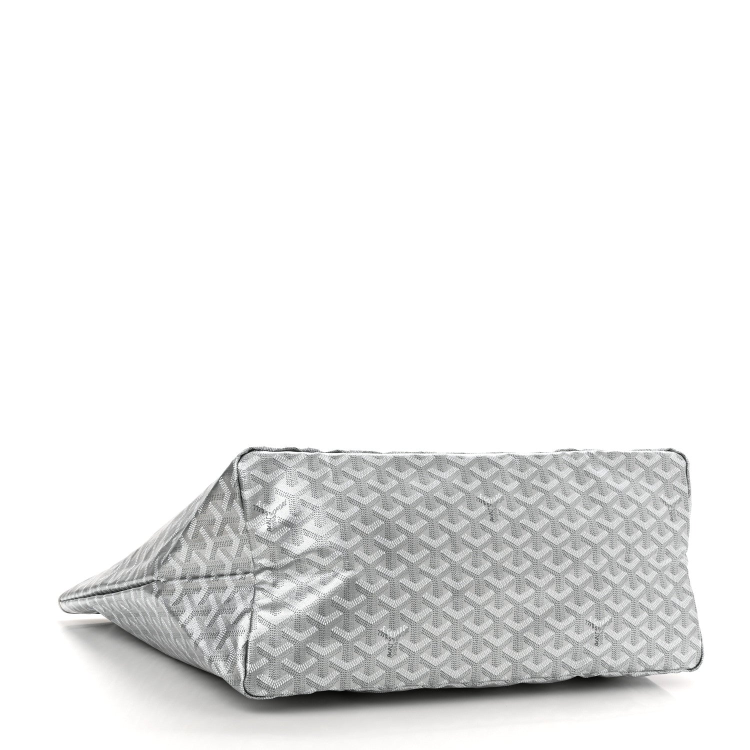 Goyard Goyardine Precious Metals Saint Louis GM Silver 4 of 10