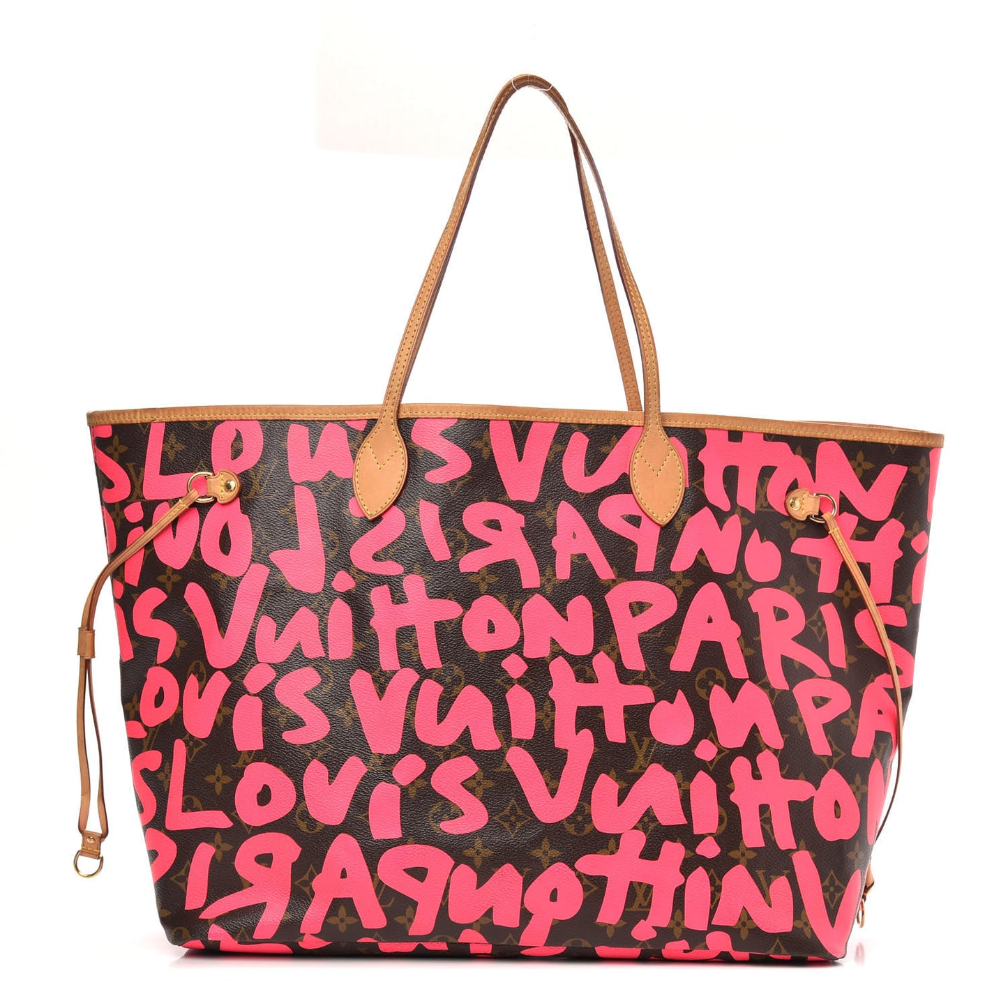 Monogram Graffiti Neverfull GM Fuchsia