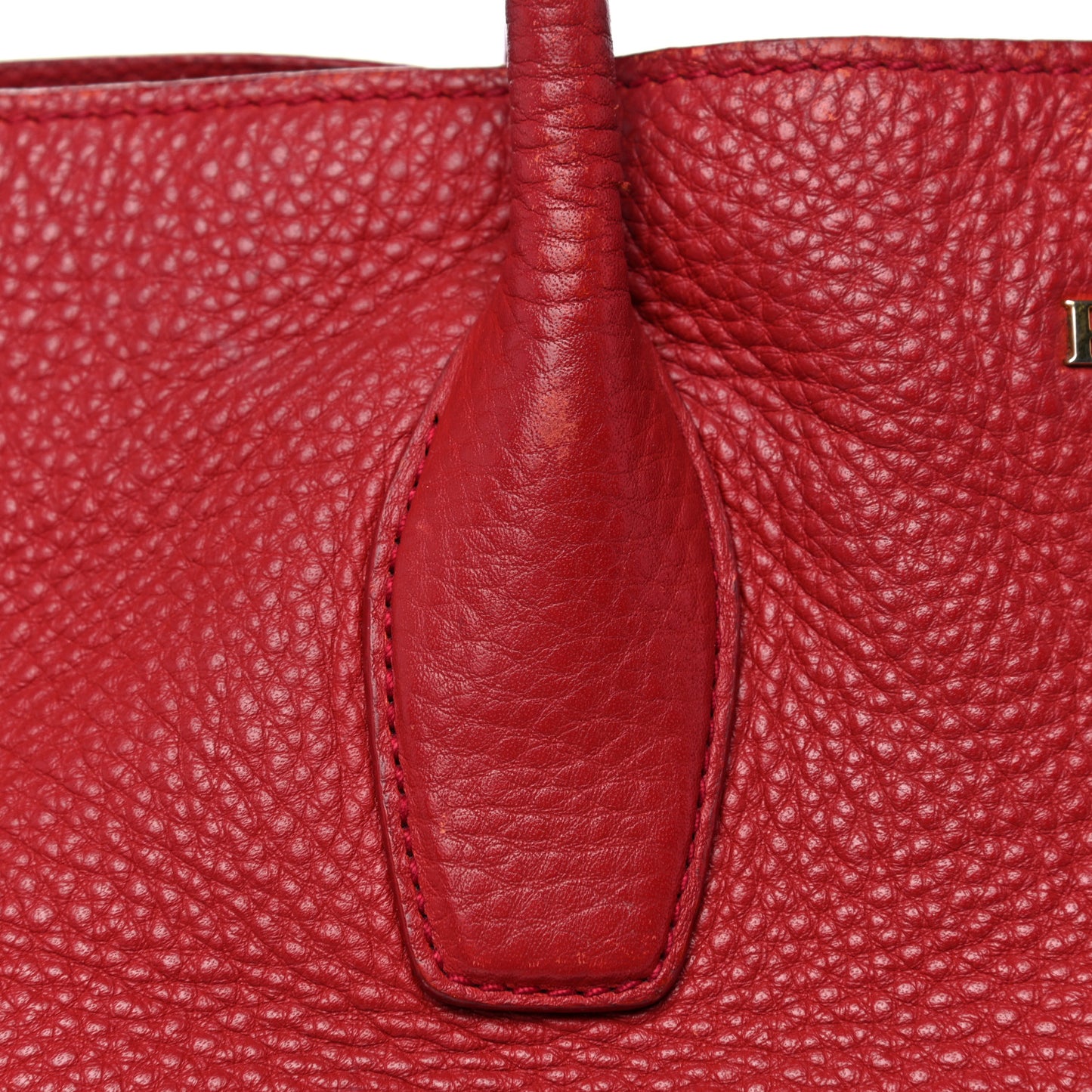 Vitello Daino Tote Rosso