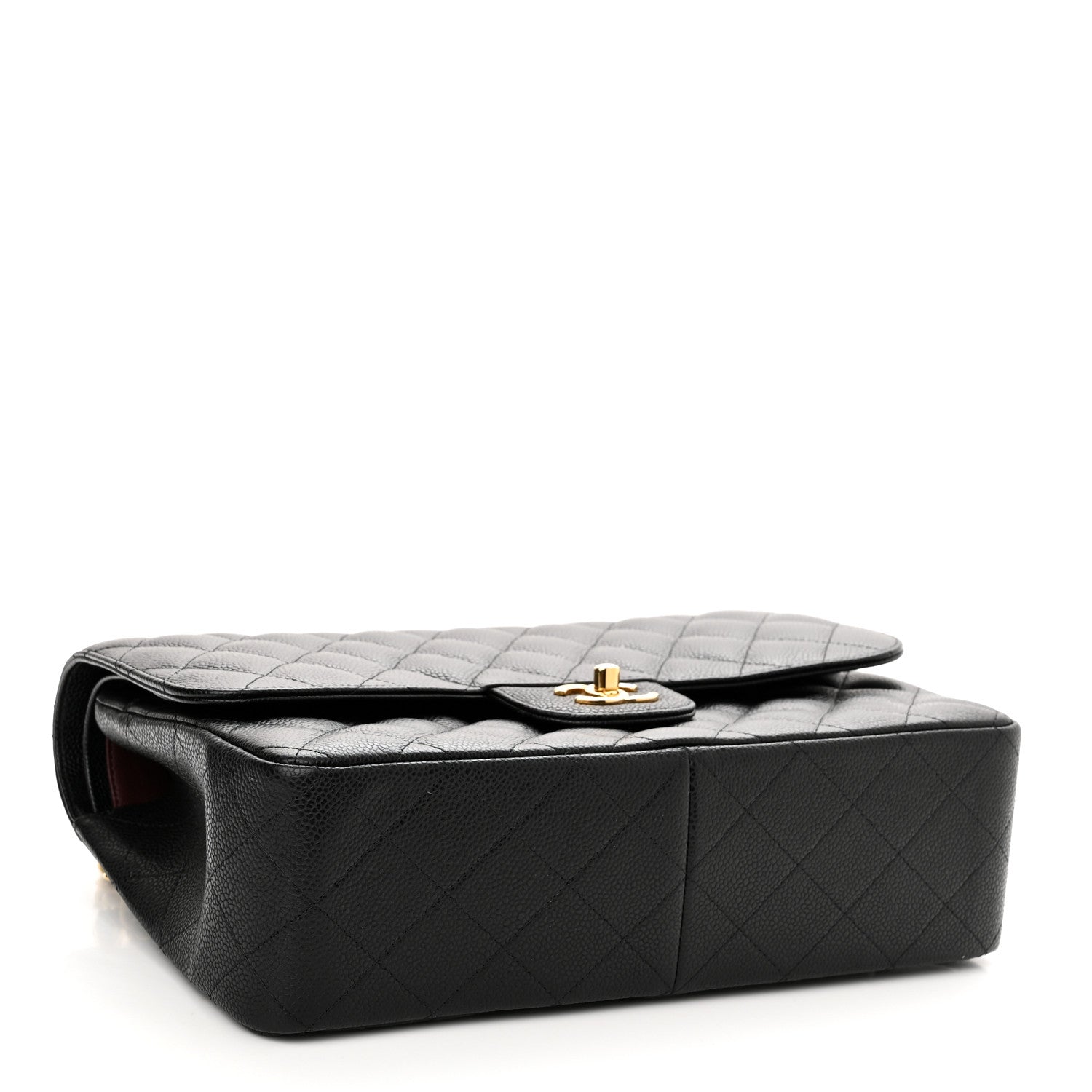 Chanel Caviar Quilted Jumbo Double Flap Black 4 of 11