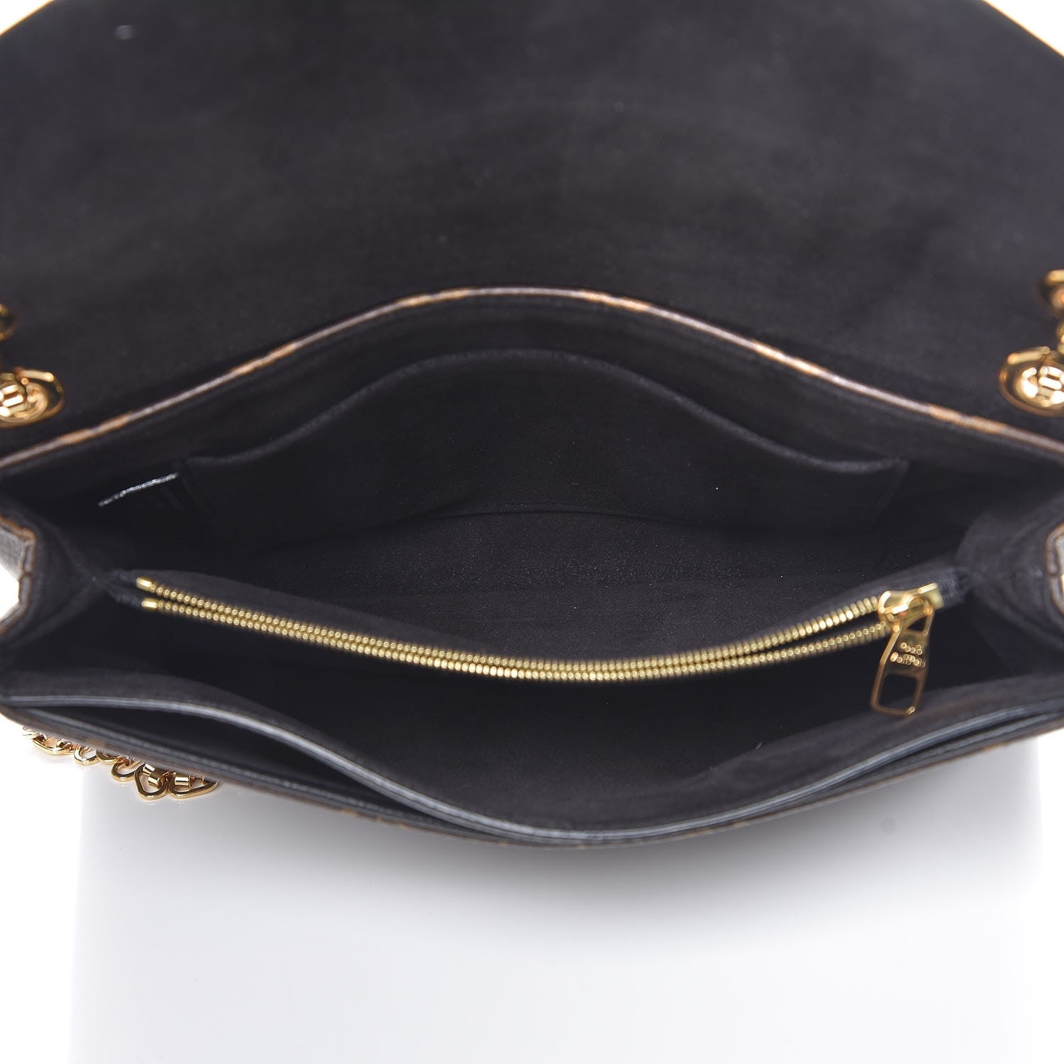 Louis Vuitton Monogram Pallas Chain Black 5 of 23