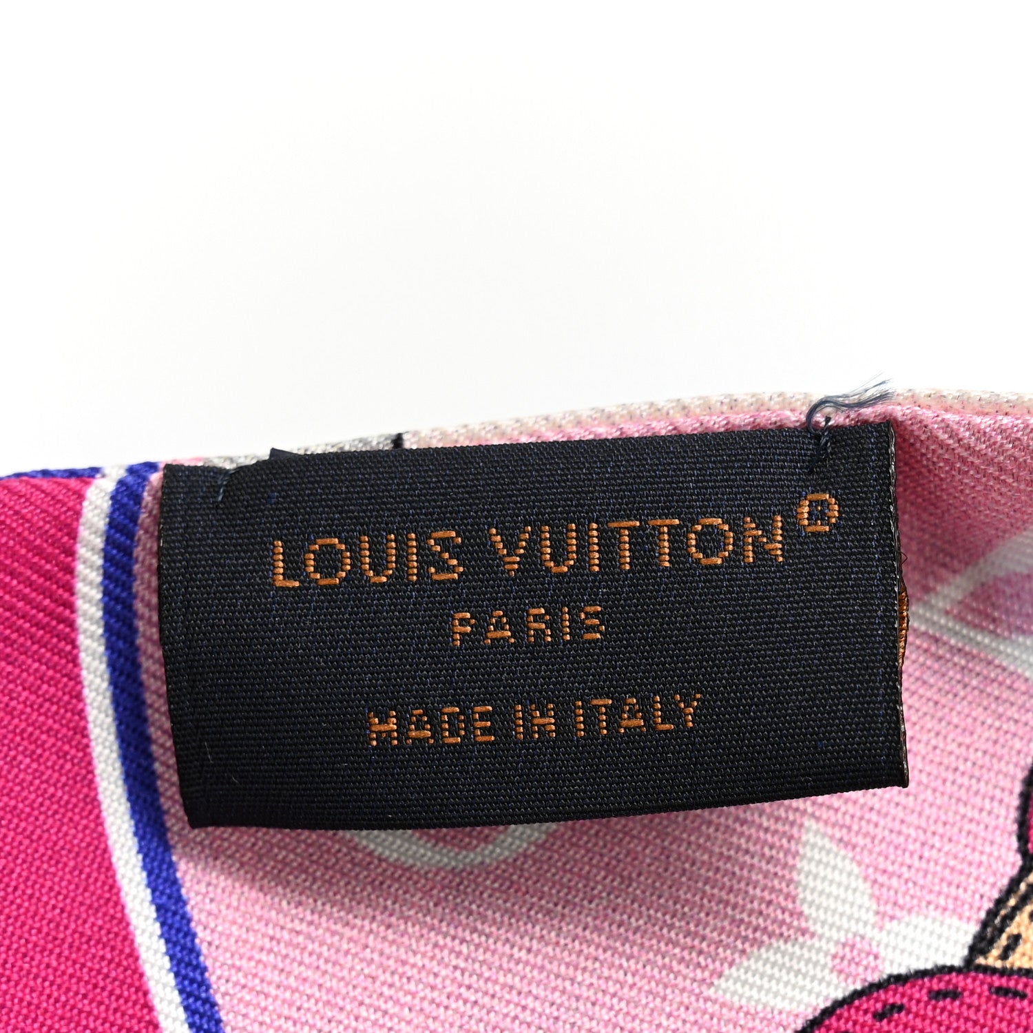Louis Vuitton Silk Monogram Tokyo Vivienne Bandeau Pink 3 of 3