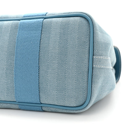 Hermes Swift Valparaiso Tote PM Blue Jean 11 of 11