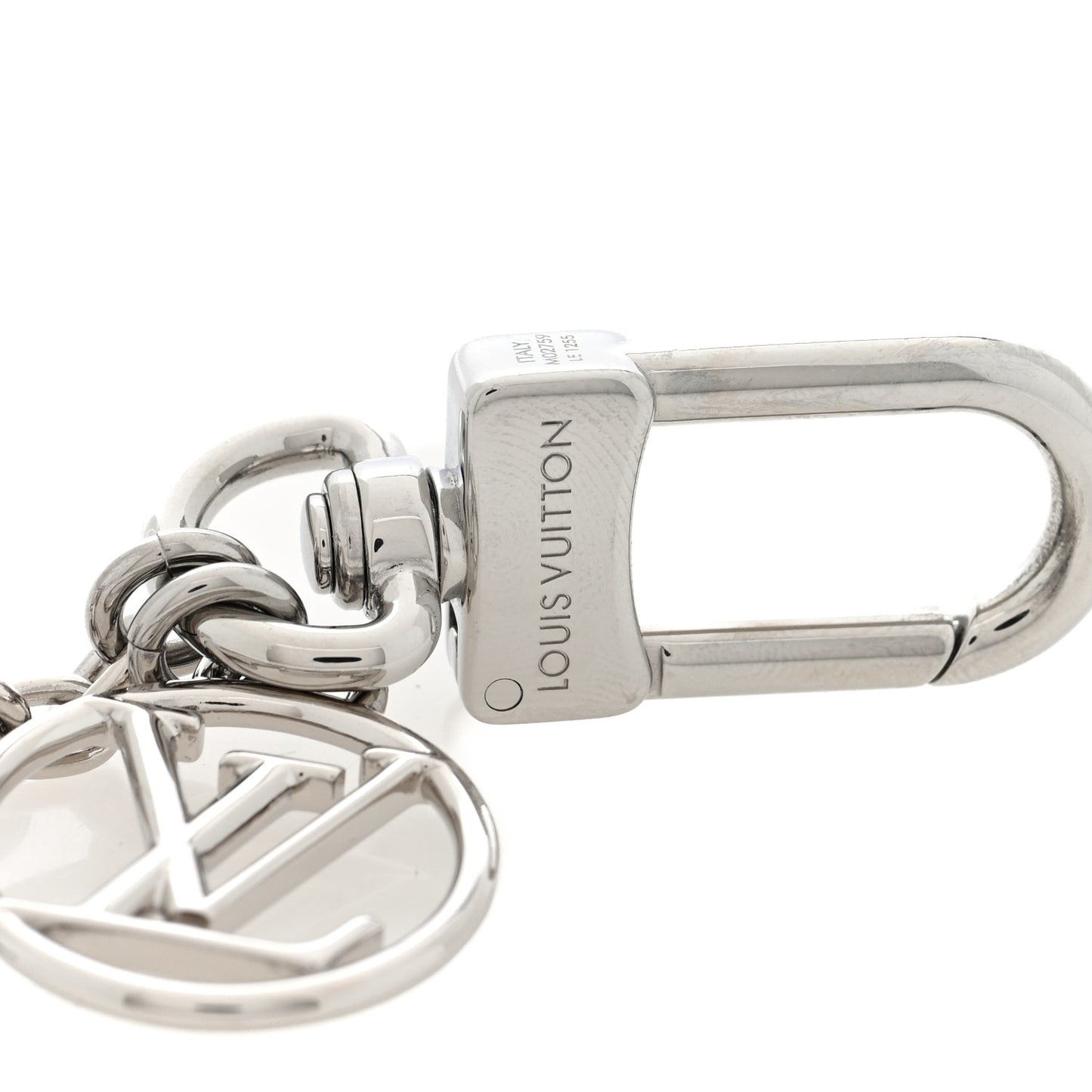 Metal LV Heirloom Bag Chain Palladium