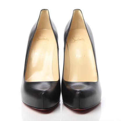 Christian Louboutin Calfskin Rolando Zip 120 Pumps 40.5 Black 2 of 8