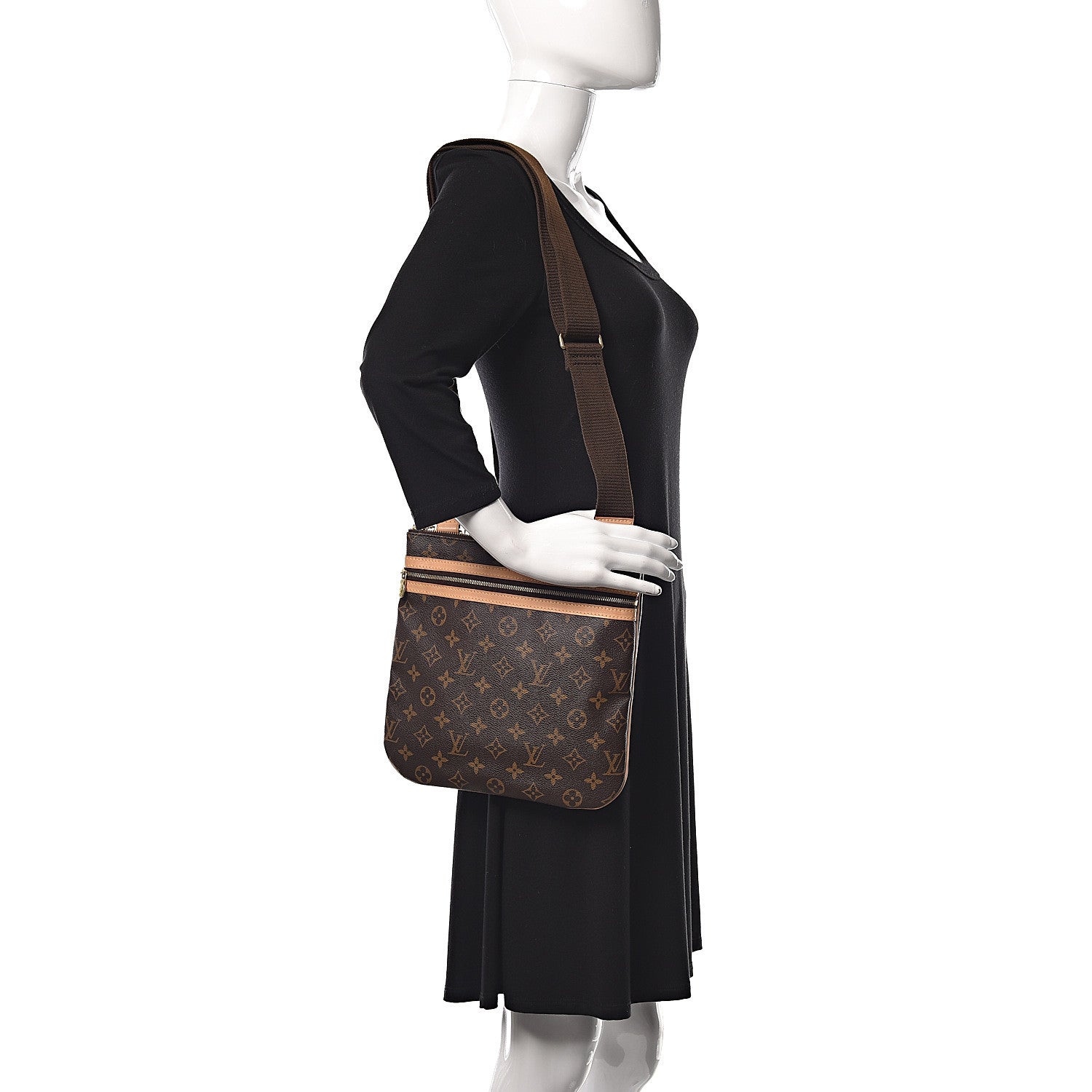Louis Vuitton Monogram Bosphore Pochette 2 of 9