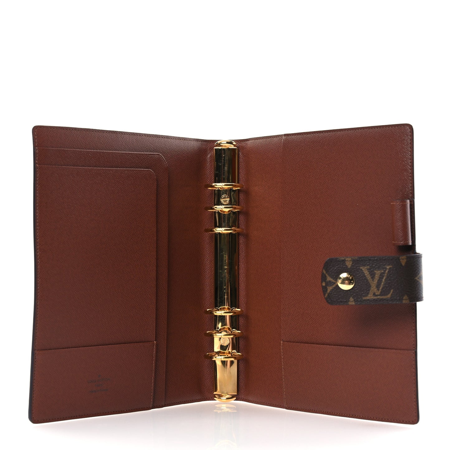 Monogram Large Ring Agenda Cover