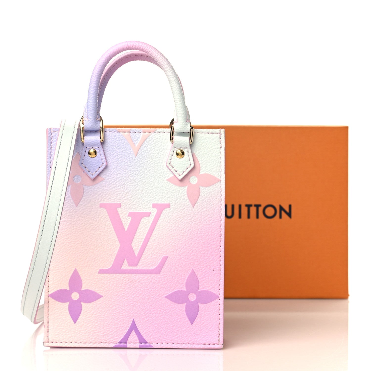 Louis Vuitton Monogram Giant Spring In The City Petit Sac Plat Sunrise Pastel 9 of 9