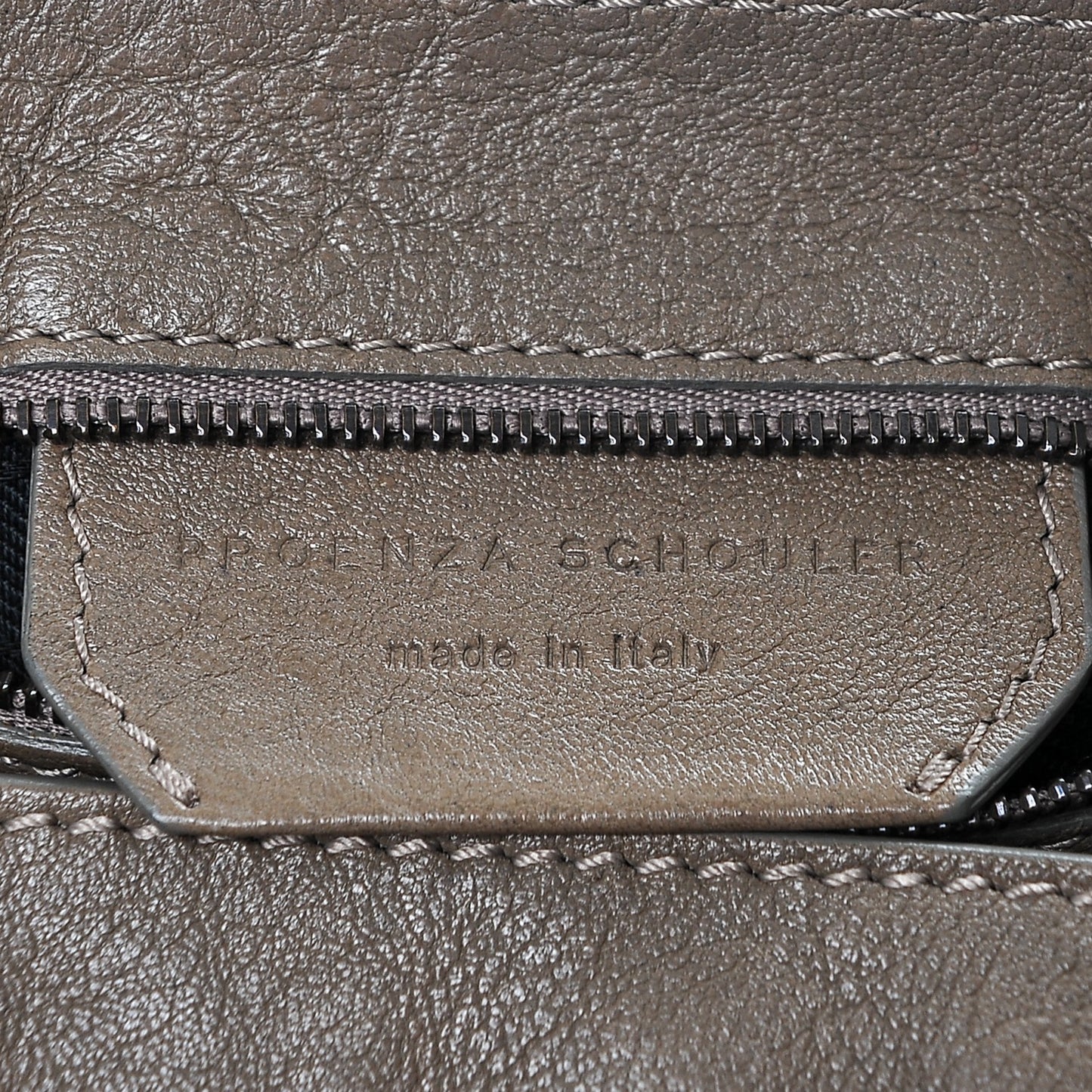 Lambskin Large PS1 Satchel Smoke