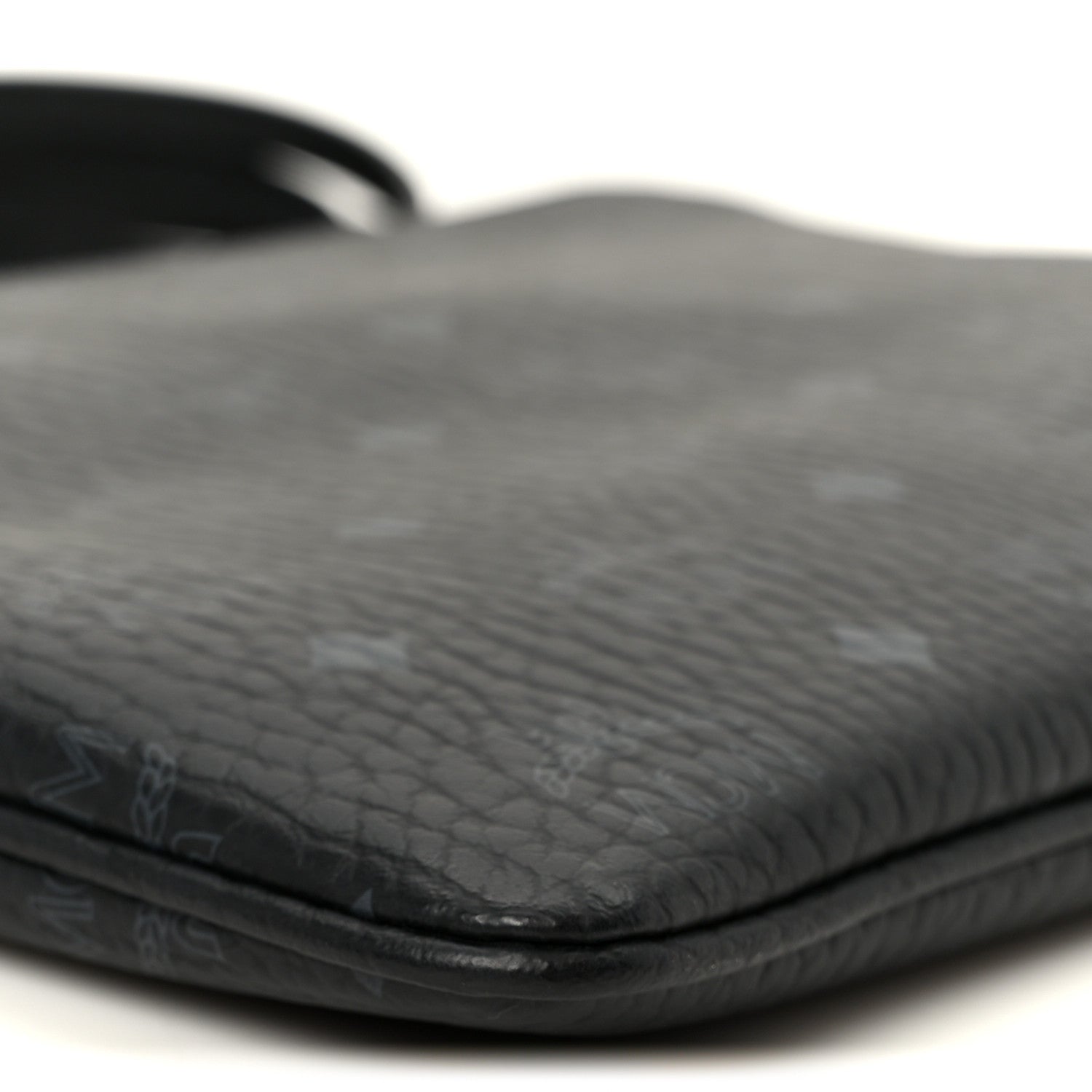 MCM Visetos Medium Crossbody Pouch Black 10 of 11