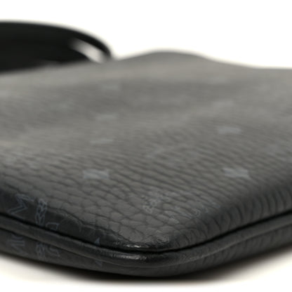 MCM Visetos Medium Crossbody Pouch Black 10 of 11