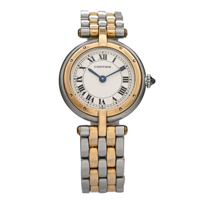 Cartier Stainless Steel 18K Yellow Gold 24mm Panthere Vendome Quartz Watch 1 of 4