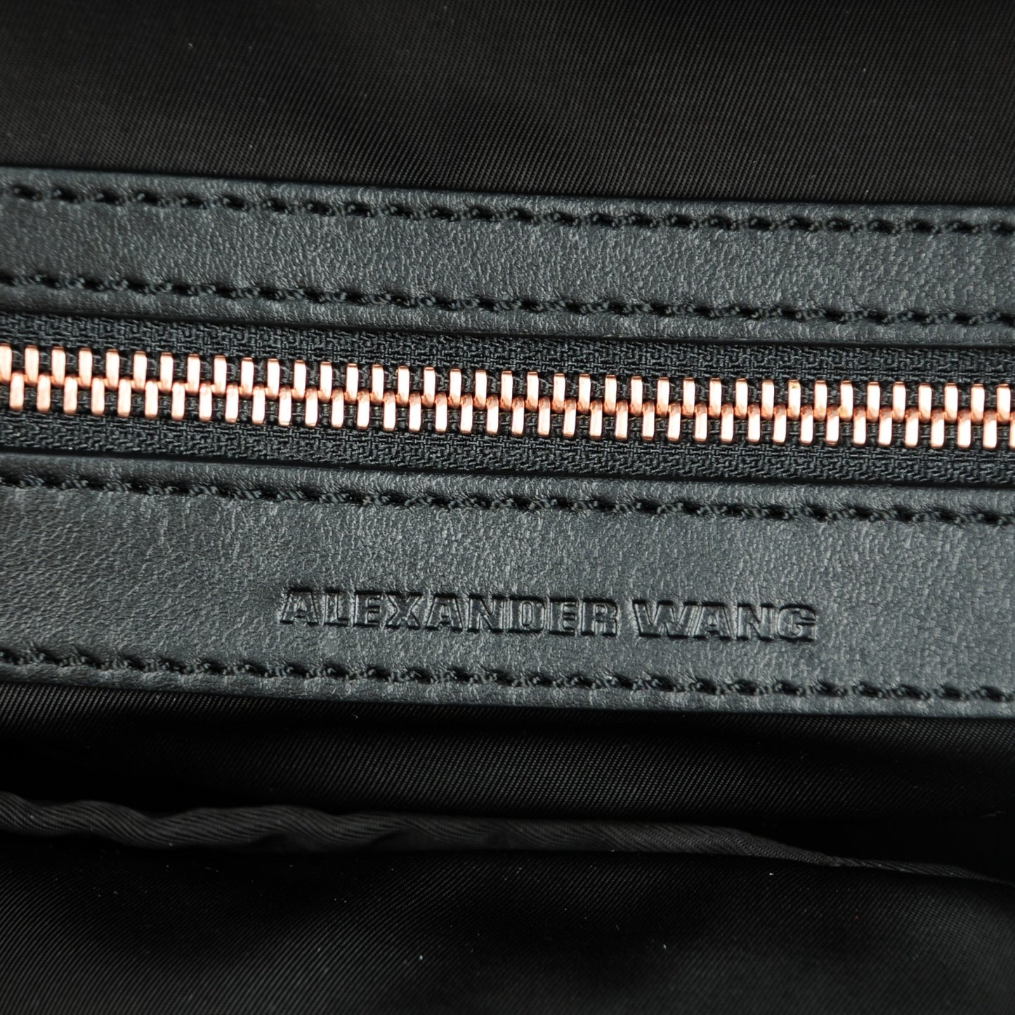 Pebbled Calfskin Small Emile Soft Black Rose Gold Hardware