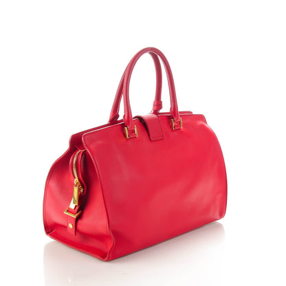 Saint Laurent Calfskin Medium Classic Cabas Y Red 3 of 7