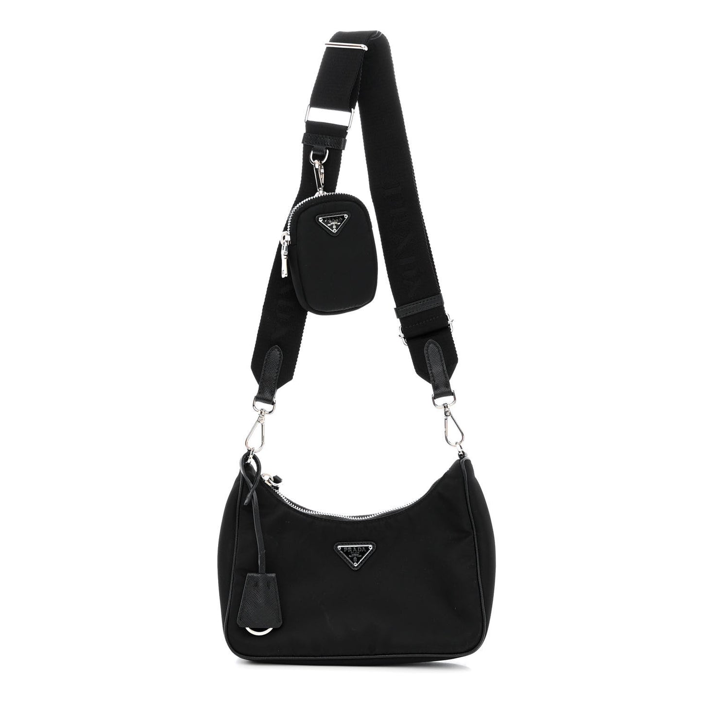 Nylon Re-Edition 2005 Shoulder Bag Black