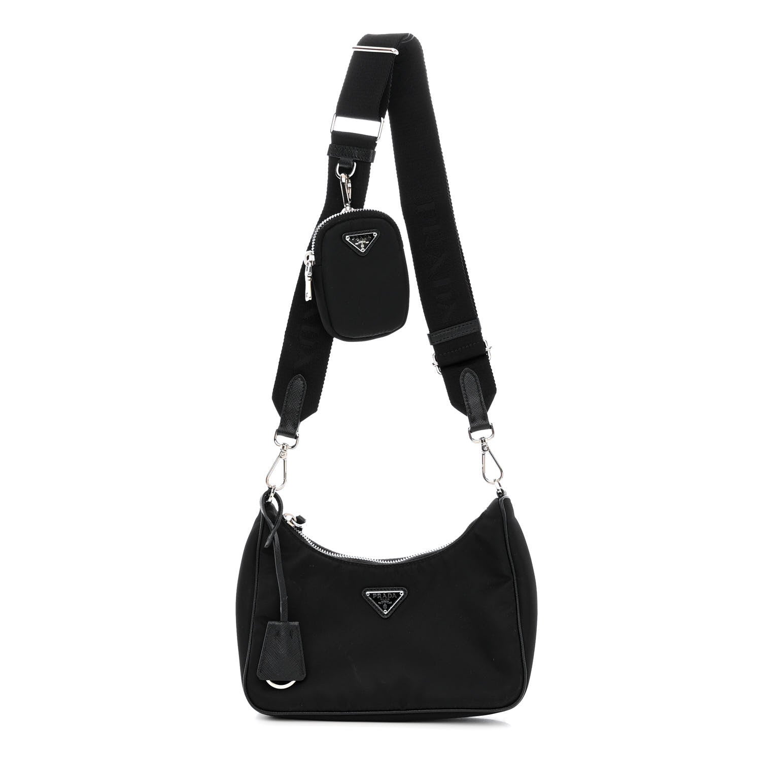 Prada Nylon Re-Edition 2005 Shoulder Bag Black 1 of 13