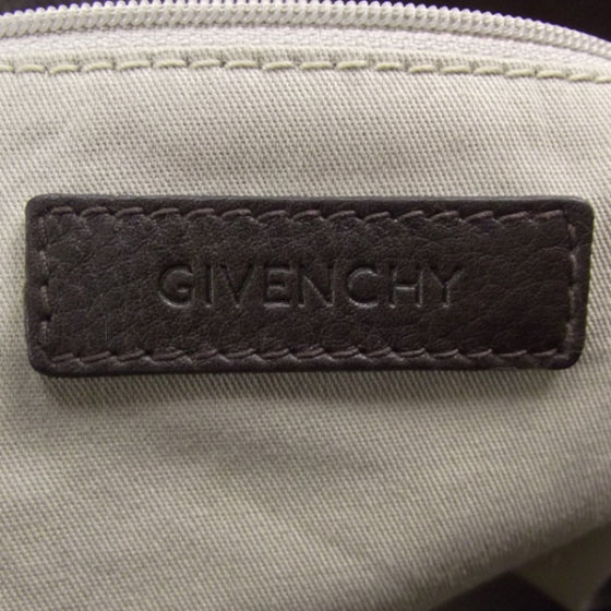 Givenchy Leather Studded George V Bag Brown 8 of 10